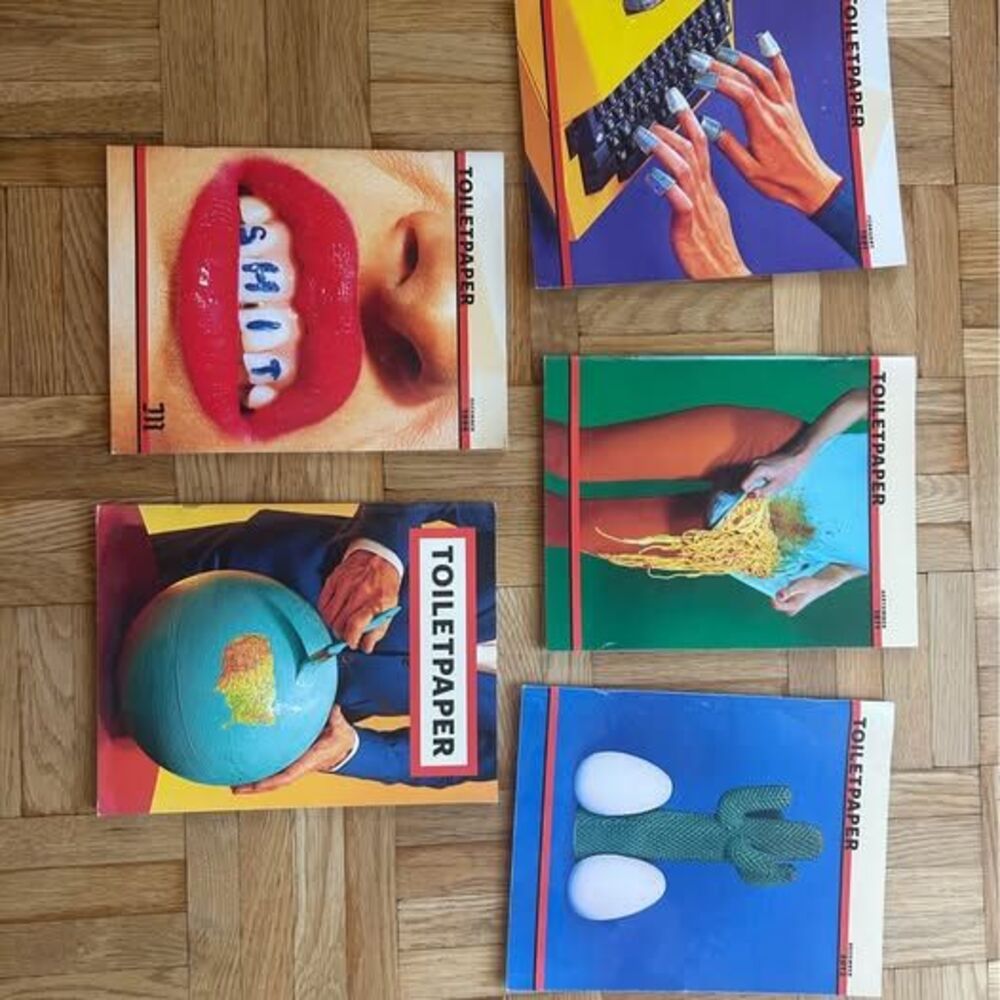 FIVE Toiletpaper Magazines